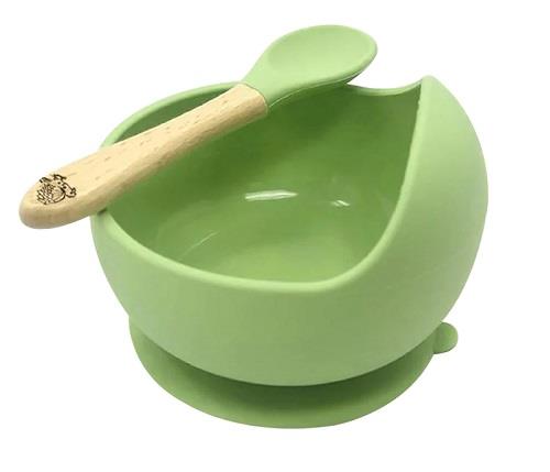 Silicone Bowl- Greeen