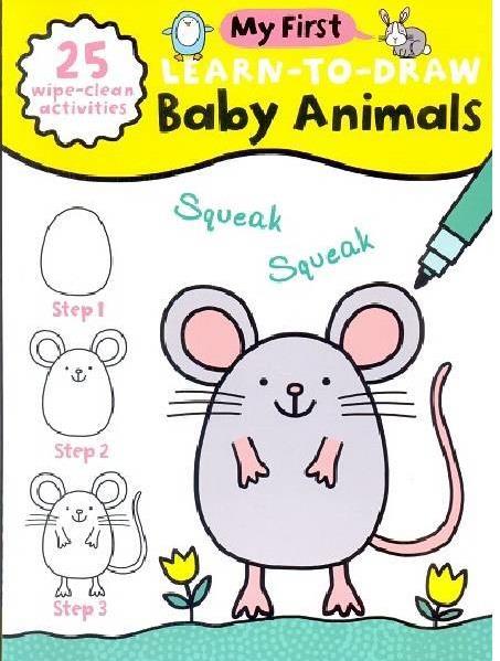 Learn to Draw - Baby Animals