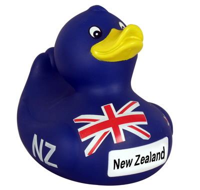 NZ Flag Bath Duck