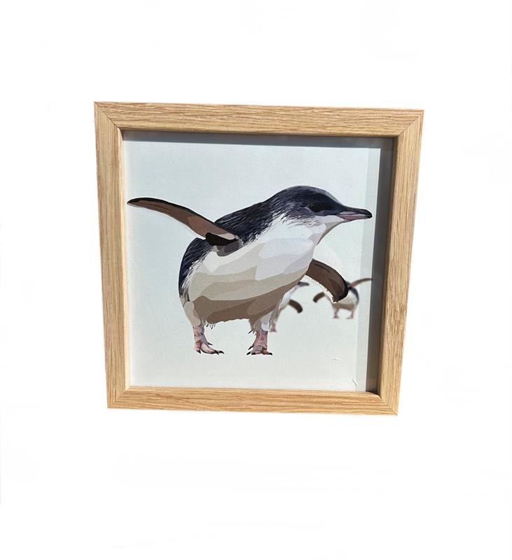Kiwilili frame - Blue Penguin