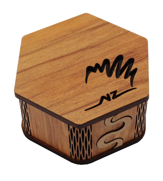 Hexagonal Box- Kiwi