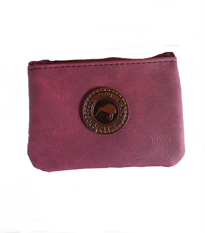 Coin bag Outback kiwi  red rectangle