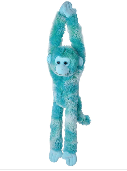 Hanging Monkey - Blue