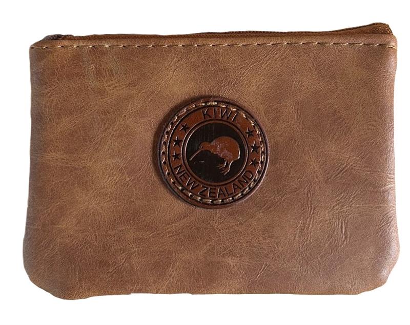 Outback Rectangle Coin Bag - Tan