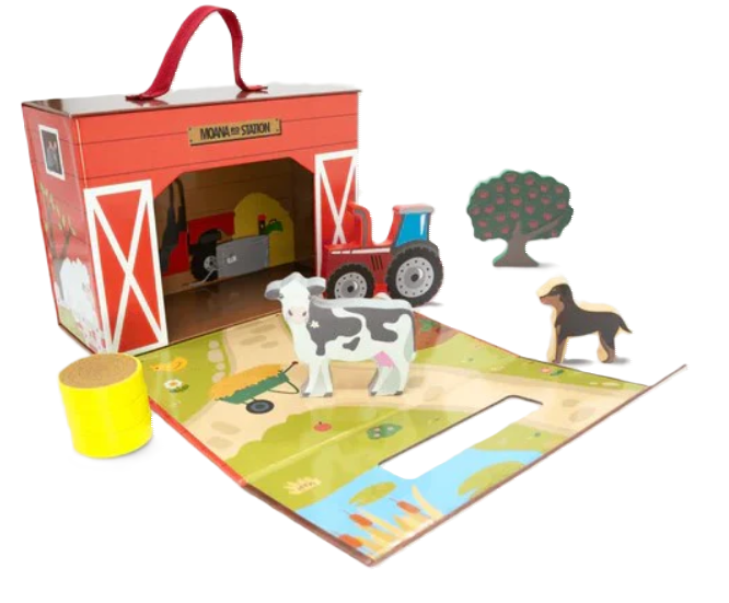 Wooden Farm Play Set