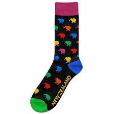 Bamboo Kiwi Socks - Black